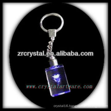 laser etched crystal keychain and blank crystal G059